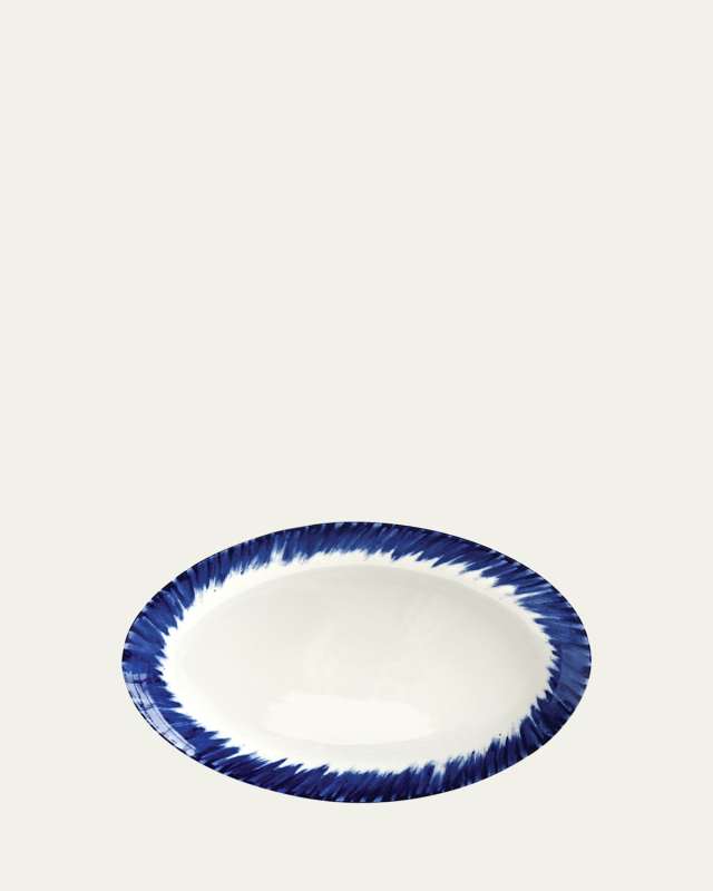 In Bloom Oval Platter, 13"
